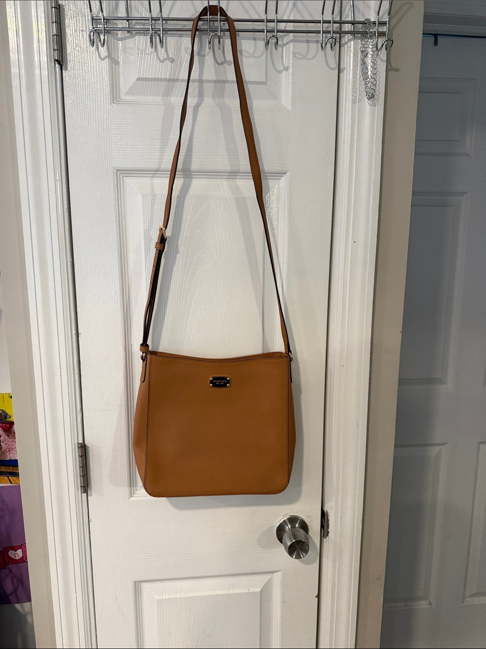 Michael Kors Cognac Brown Shoulder Crossbody Bag